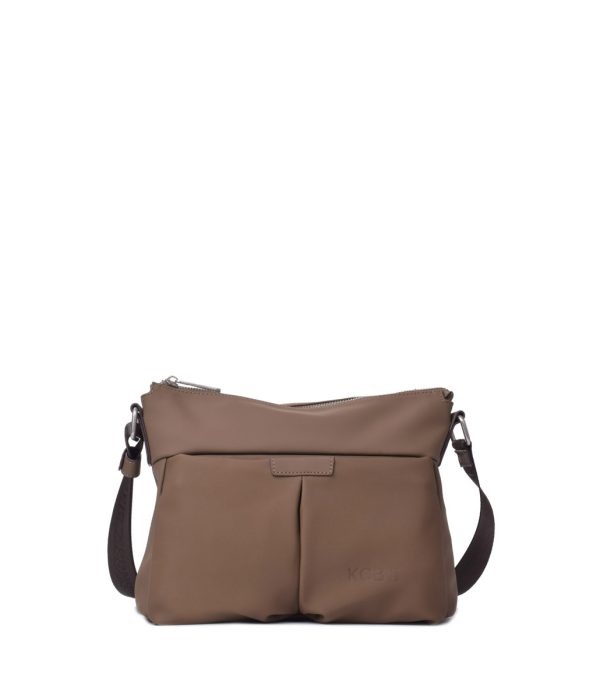 Calzados Furundarena - Bolsos - Bandolera pequeña KCB taupe 01