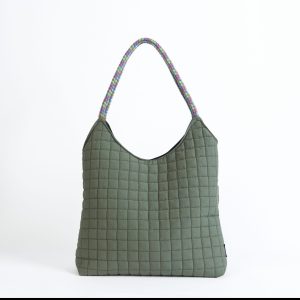 Calzados Furundarena - Bolsos - Acolchado shopper MAIXALA Lirio verde 01