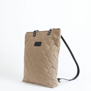 Calzados Furundarena - Bolsos - Mochila acolchada MAIXALA Iris beige 01