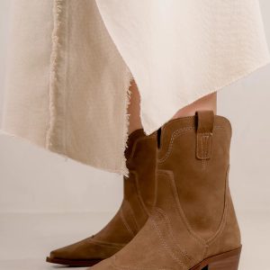 Calzados Furundarena - Zapatos Mujer - Botas y Botines -Serraje Karneol